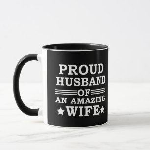 Mug fière mari d'une femme extraordinaire