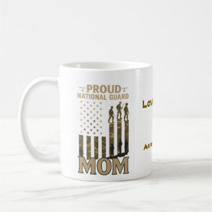 Mug Fière mère de la Garde nationale - Militaire patri