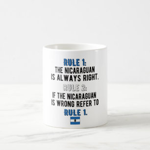Mug Fière racines nicaraguayennes Nicaragua Drapeau ni