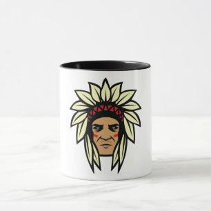 Mug Fière tête de tête café graphique
