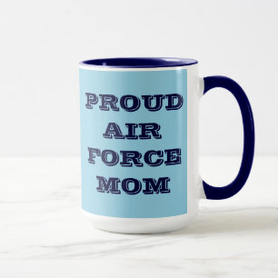 Mug Fiers Air Force Maman