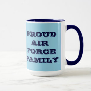 Mug Fiers de la famille de la Force aérienne