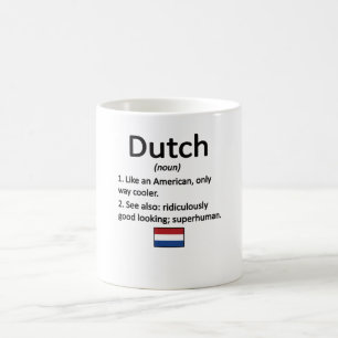 Mug Fiers Néerlandais Racines Pays-Bas Drapeau Héritag