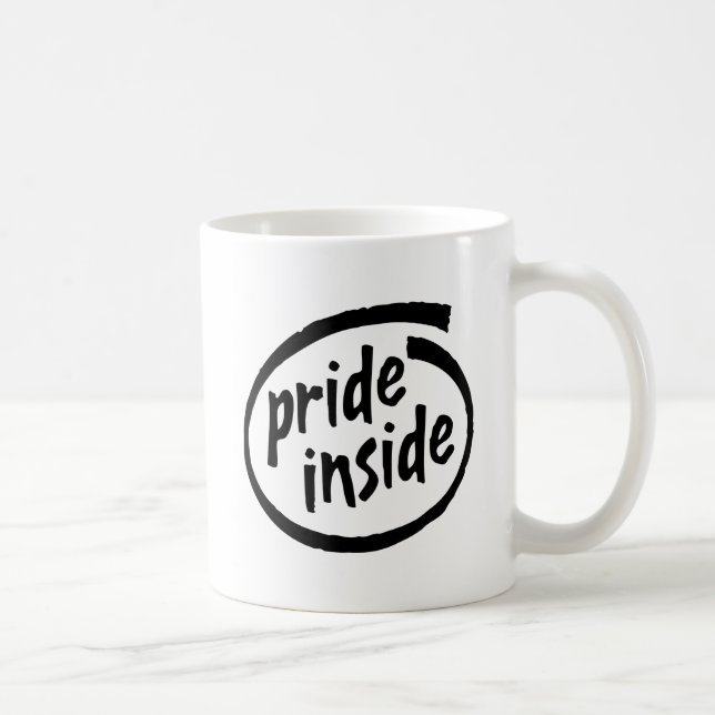 Mug Fierté à l'intérieur (Droite)