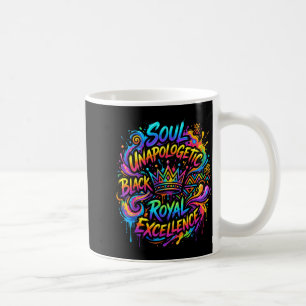Mug Fierté de la mélanine histoire noire juneteenth jo