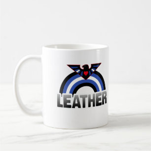 Mug Fierté de l'aigle en cuir