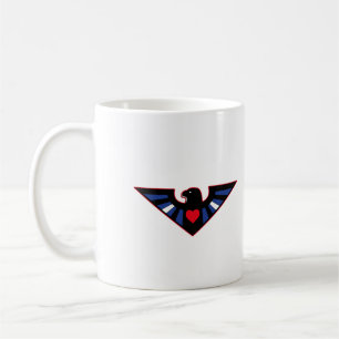 Mug Fierté de l'aigle en cuir
