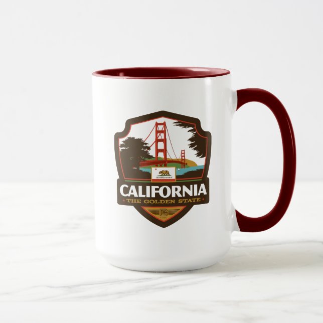 Mug Fierté de l'État | Californie (Droite)