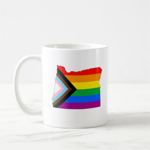 Mug Fierté de l'État de l'Oregon LGBTQ Progress Pride