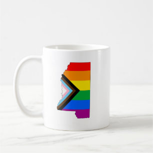 Mug Fierté de l'État du Mississippi LGBTQ Progress Pri