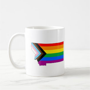 Mug Fierté de l'État du Montana LGBTQ Progress Pride