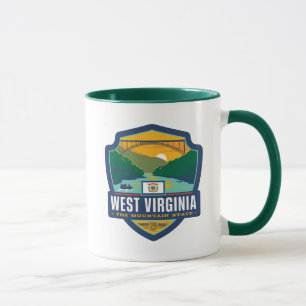 Mug Fierté de l'État   Virginie occidentale
