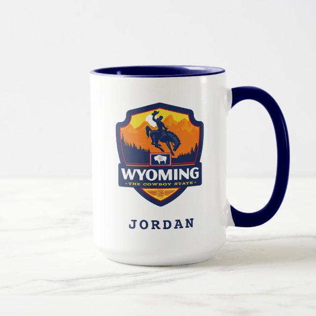 Mug Fierté de l'État | Wyoming (Droite)