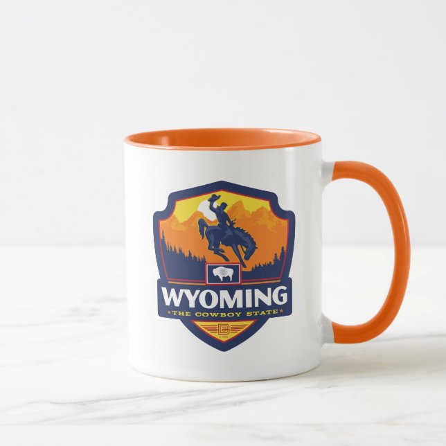 Mug Fierté de l'État | Wyoming (Droite)
