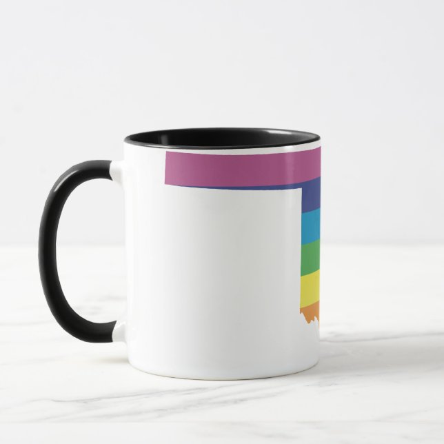 Mug fierté de l'oklahoma. (Gauche)