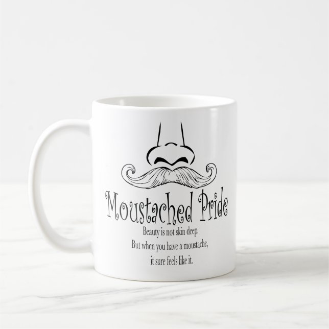 Mug Fierté de Moustached (Gauche)