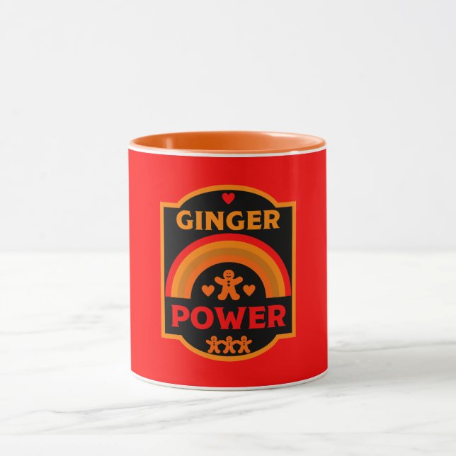 Mug Fierté des cheveux de gingembre (Centre)