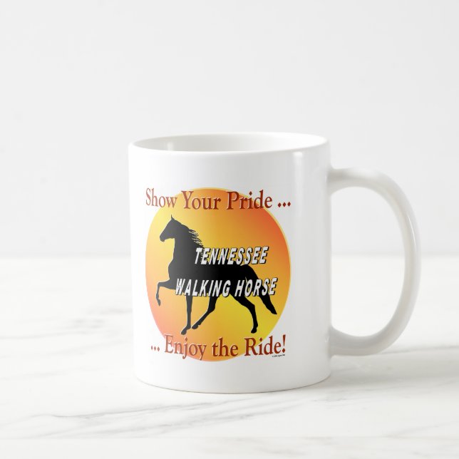 Mug Fierté du cheval de marche (Droite)