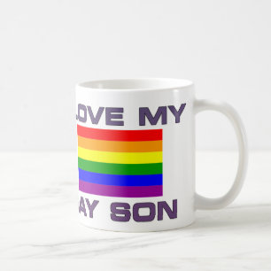 Mug Fierté gay J'AIME MON FILS GAY