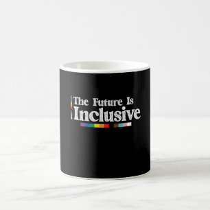 Mug Fierté LGBT L'Avenir Est Inclusif Gay Lesbian