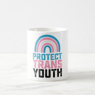 Mug Fierté LGBT Protéger les jeunes transgenres trans