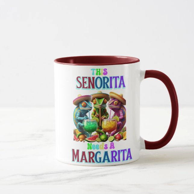 Mug Fiesta Caliente senorita a besoin de margarita (Droite)