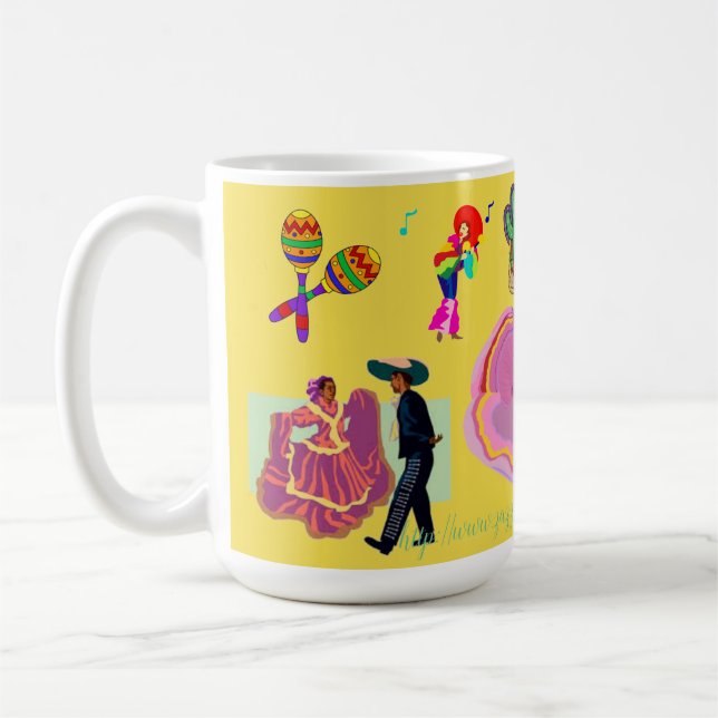 Mug "Fiesta mexicaine" (Gauche)