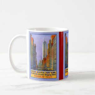 Mug Fifth Avenue New York Worlds Plus Grand Shopping S