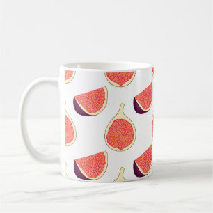 Mug Fig mauve : motif coloré
