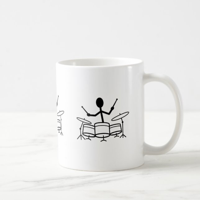 Mug Figure du manche de tambour (Droite)