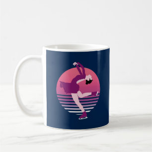 Mug Figure Patineuse - Art De La Danse Sur Glace