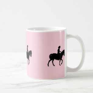 Mug Fille à cheval / Rose rose pénis