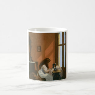 Mug Fille à une machine à coudre (par Edward Hopper)