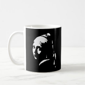 Mug Fille Abstraite avec une perle à oreille muscade