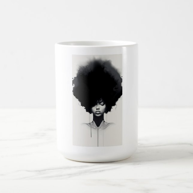 Mug fille afro (Centre)