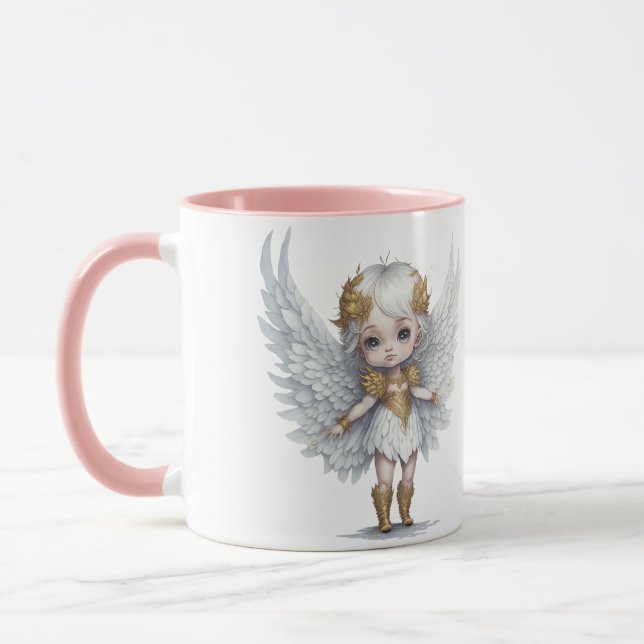Mug fille ange mignonne (Gauche)