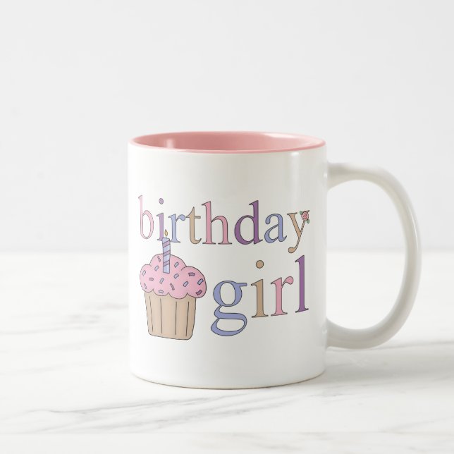 Mug fille anniversaire (Droit)