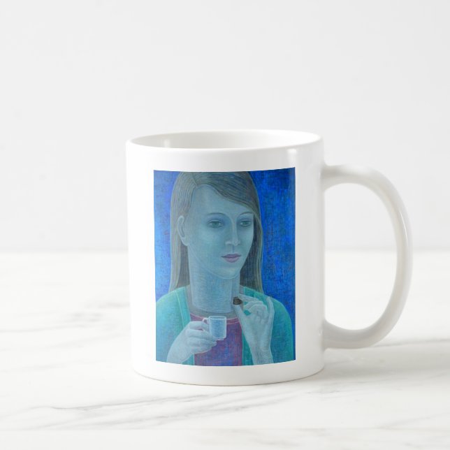 Mug Fille avec du chocolat 2011 (Droite)