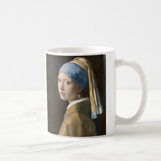 Mug Fille avec une oreille perle (Droite)