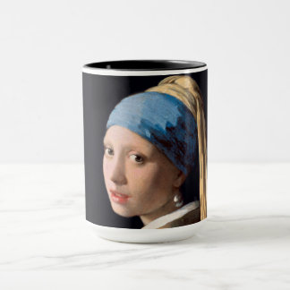 Mug Fille avec une perle oreille-Johannes Vermeer Smal