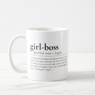 Mug Fille Boss Définition Moderne Boss Bureau