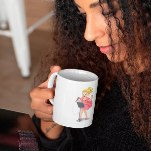 Mug Fille chante
