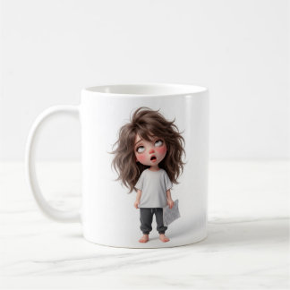 Mug Fille choquée