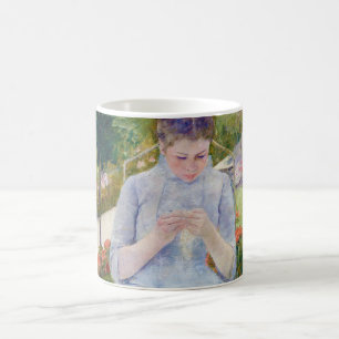 Mug Fille dans le jardin, Mary Cassatt