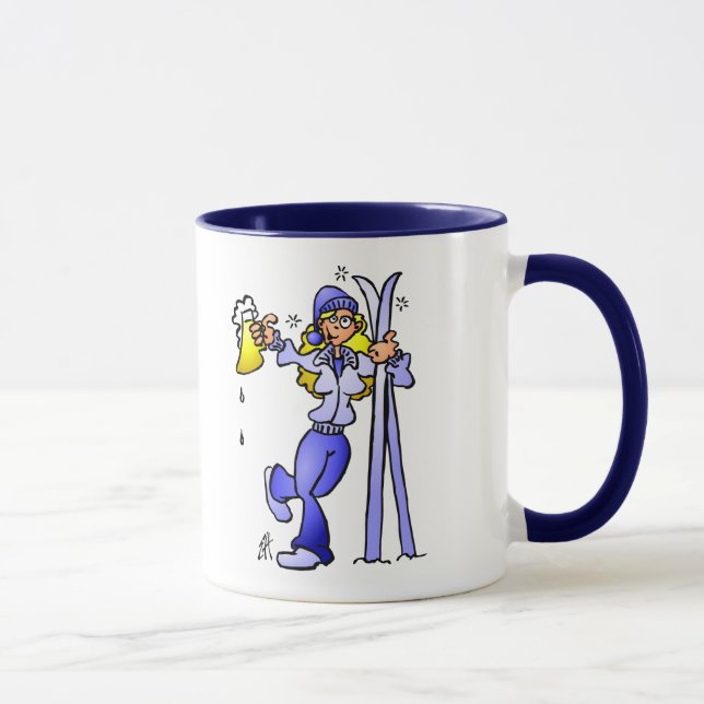 Mug Fille d'après-ski (Droite)