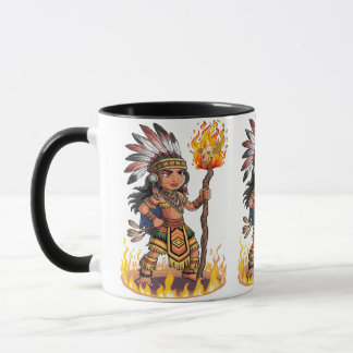 MUG FILLE DE FEU