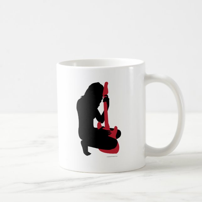 Mug Fille de guitare (Droite)