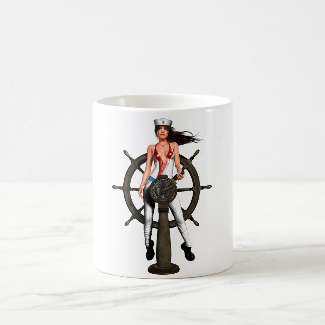 Mug Fille de marine (Centre)