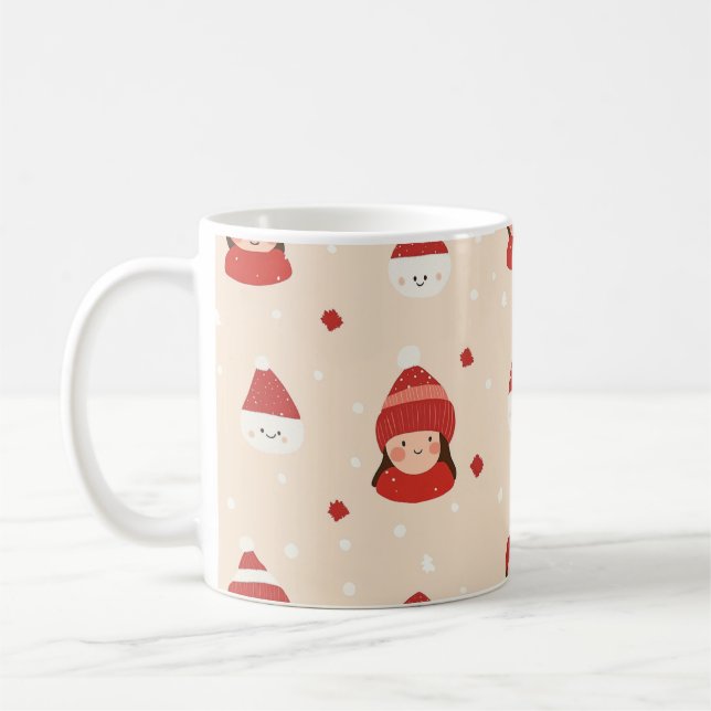 Mug Fille de Noël (Gauche)