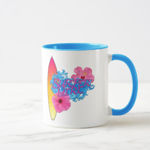 Mug Fille de surfer